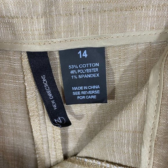 NWT New Directions Women's Capri Size 14 - Picture 7 of 8